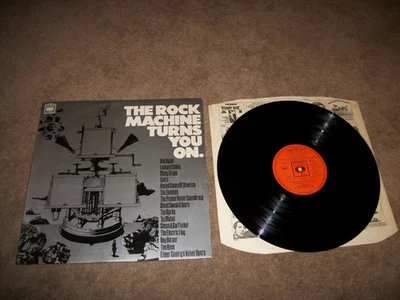 VARIOUS ARTISTS~The ROCK MACHINE TURNS YOU ON LP ~ 1968 ~CBS UK EX/EX VINYL - Image 1 of 2
