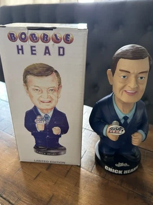 Vintage Chick Hearn Bobblehead  Los Angeles Lakers  announcer 570 KLAC AM - Image 1 of 4
