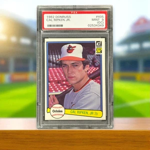 1982 DONRUSS CAL RIPKEN JR. #405 CAL RIPKEN PSA MINT 9 (OC) - Picture 1 of 2
