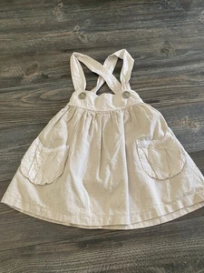 persnickety Girl Dress 10 Linen Cotton  - Picture 1 of 7