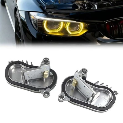 For BMW F32 F33 F36 440i 440iX LCI 2018-2020 CSL Yellow Angel eye DRL LED Module Foto 1 de 4