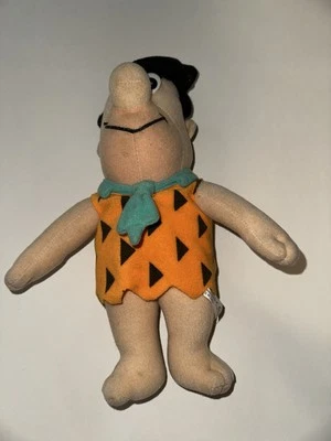 90s Vintage Retro Collectible Fred Flinstone Plush Toy - Image 1 of 2