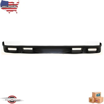 Fits 1993-1995 Ford F-150 Front Bumper Valance Panel Black Plastic FO1095155 Foto 1 de 4