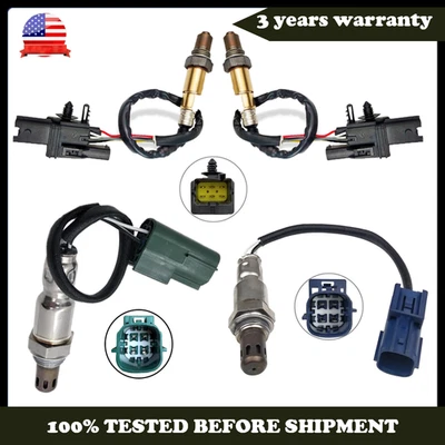 Juego de 4 sensores de oxígeno O2 ajuste superior + inferior para Nissan Frontier 4,0 L V6 2005 2006 Foto 1 de 4