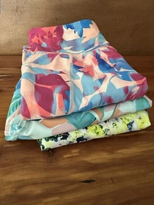 Girls Medium Size (8) Leggings-Old Navy High Rise Go Dry- Lot Of 3 - Picture 1 of 7