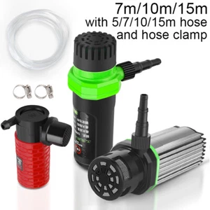 7/10/15m Mini Submersible Water Pump Hose Set DC12V For Aquarium Cutting Machine - Picture 1 of 30