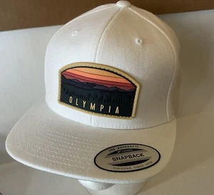Olympia Prevost SnapBack Yupoong White Hat - Picture 1 of 11