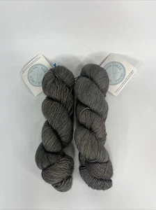 Lot 2 Skeins Yarn Three Irish Girls Yarn Merino Wool Nylon Blend Matterhorn - Picture 1 of 3