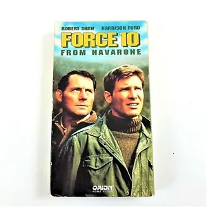 Force 10 From Navarone (VHS) Starring Harrison Ford & Robert Shaw VHS - Foto 1 di 7
