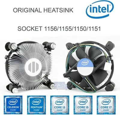 DISIPADOR VENTILADO INTEL ORIGINAL SOCKET 1150, 1155, 1156, 1151 Y 1200 E9737003 - Imagen 1 de 4