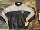 Vintage With Tags Unique Sports Oakland Raiders Lightweight Jacket Size Xl