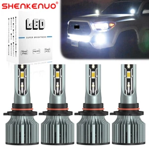 For Toyota RAV4 1998-2000 2006-2012 White LED Headlights Bulbs High Low Beam Q8 - Bild 1 von 12