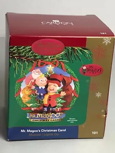 Mr. Magoo's Christmas Carol Weihnachtsschmuck Carlton Karten GETESTET 2004 selten - Bild 1 von 11