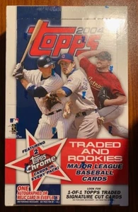 2004 Topps Traded & Rookie Hobby Box Free Shipping - Picture 1 of 2