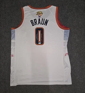 DENVER NUGGETS CHRISTIAN BRAUN AUTOGRAPHED SIGNED INSCRIBED JERSEY BECKETT HOLO - Picture 1 of 3