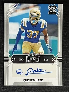 2022 Leaf Draft XRC Quentin Lake Autograph RC #BA-QL1 - Picture 1 of 2