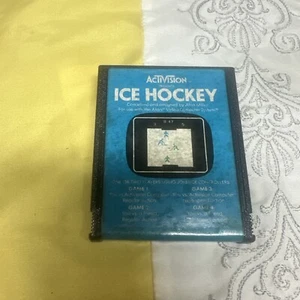 BELLA CARTUCCIA VIDEOGIOCO ATARI 2600 HOCKEY SU GHIACCIO TESTATA FUNZIONANTE - Foto 1 di 6