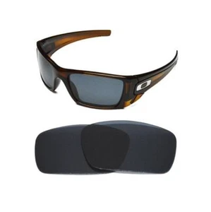 NUEVA LENTE NEGRA DE REPUESTO POLARIZADA PARA GAFAS DE SOL OAKLEY FUEL CELL - Imagen 1 de 4