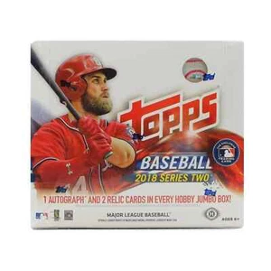 RIP & SHIP - 2018 Topps Series 2 Baseball Hobby Jumbo Box - Picture 1 of 1