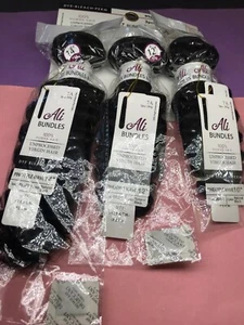 Ali Brazilian Bundle 3pcs Pineapple Wave_10"_12"_14”_100% HUMAN HAIR UNPROCESSED - Picture 1 of 3