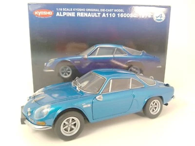 Kyosho Alpine Renault A110 1600SC Bleu 1974 1/18 08482BL - Photo 1/4