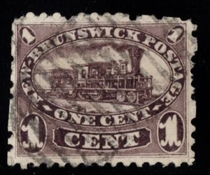 #6a New-Brunswick Canada used well centered cv $90 - Picture 1 of 2