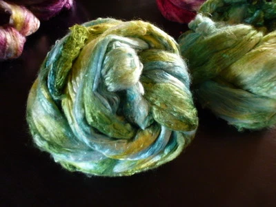 Mulberry Silk Top Hand Dyed 4 Ounces  Lily Ponz - Image 1 of 3