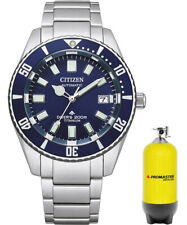 Citizen Silver Mens Analogue Watch Promaster Diver NB6021-68L