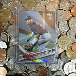 Yoan Moncada 2017 Topps Chrome Update Refractor RC #'d /250 Red Sox White Sox