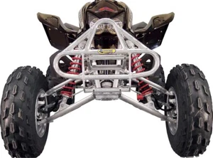 Motorsport Products EZ-FIT Desert Bumper-Silver for 1993-2008 Honda TRX300EX - Picture 1 of 3