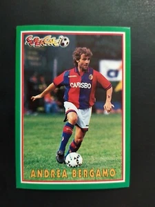 FIGURINA SUPERCALCIO PANINI 1996/97 BOLOGNA BERGAMO n. 110 NUOVA CON VELINA - Foto 1 di 2