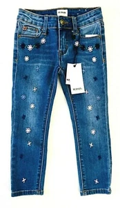 Hudson Kids Little Girls Willow Wash Maribelle Ankle Skinny Crop Stretch Jeans - Picture 1 of 4