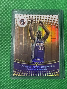 2002-03 Topps Pristine #76 Amare Stoudemire /499 Uncommon Rookie Refractor Suns - Picture 1 of 3