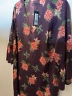 New With Tags M And S Collection Design Dress Purple Smart Floral 20