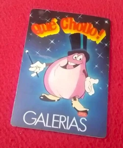 PEGATINA STICKER GALERIAS PRECIADOS QUE CHOLLO MASCOTA PROGRAMA TVE UN DOS TRES. - Imagen 1 de 2
