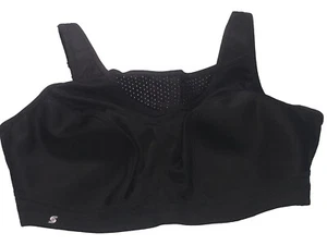 Glamorise Black Bra RN15564 Sport Elite Performance 36DD - Picture 1 of 4