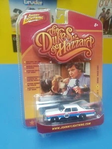 JOHNNY LIGHTNING DUKES OF HAZZARD ENOS' RACE CAR "NEW" - Picture 1 of 6