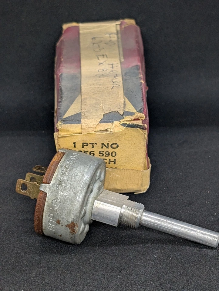 NOS 1962 1963 DODGE PLYMOUTH FURY SAVOY POLARA INTERRUPTOR DE VENTILADOR AQUECEDOR BELVEDERE - Imagem 1 de 4