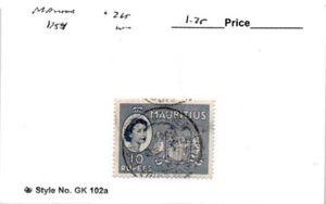 Mauritius, Postage Stamp, #265 Used, 1954 - Picture 1 of 1