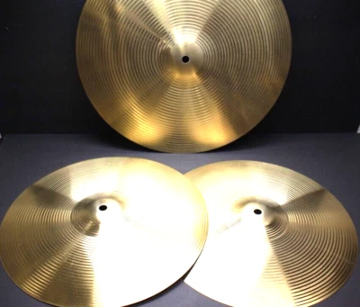 Juego de platillos LUDWIG BACKBEAT - 14" Hi Hats, 16" Crash NUEVO. #R4982 Foto 1 de 4