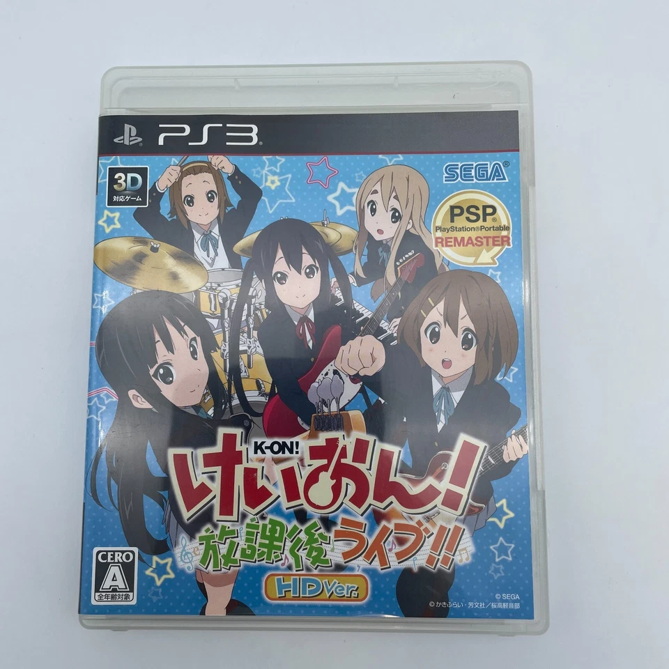 PS3 K-On! Houkago Live!! HD Version SEGA PlayStation 3 Japan Import - Image 1 of 4