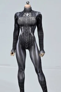 1/6 Female Dark Grey Tight Body Suit for 12" Phicen Worldbox Action Figure Body - Picture 1 of 6