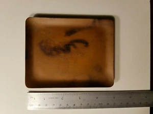 Vintage art deco period Antique Copper CARTIER STAMPED TRAY  - Picture 1 of 4