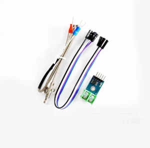 1pcs Sensor temperature measurable MAX6675 module+K-type thermocouple - Picture 1 of 9