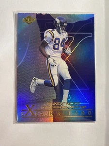 1999 Collector's Edge First Place Excalibur Football Card #X17 Randy Moss - Bild 1 von 4
