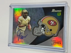 2012 Bowman #BCRA-LJ LaMichael James Rookie Team Helmet Autographs - Picture 1 of 2