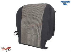 2010 11 2012 Dodge Ram 2500 3500 SLT-Passenger Side Bottom Cloth Seat Cover Gray - Picture 1 of 12