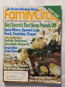 2000 April 18, Family Circle Magazine, Charming Easter Projects (MH563) - Picture 1 of 3