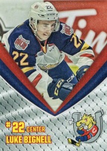 2018/19 Barrie Colts - LUKE BIGNELL [Jacksonville Icemen] ECHL