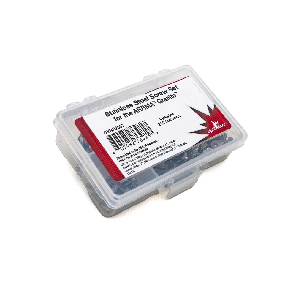 Dynamite H2057 ARRMA GRANITE Stainless Steel Screw Set - Image 1 of 1